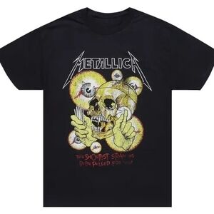Metallica Black Graphic T-Shirt
